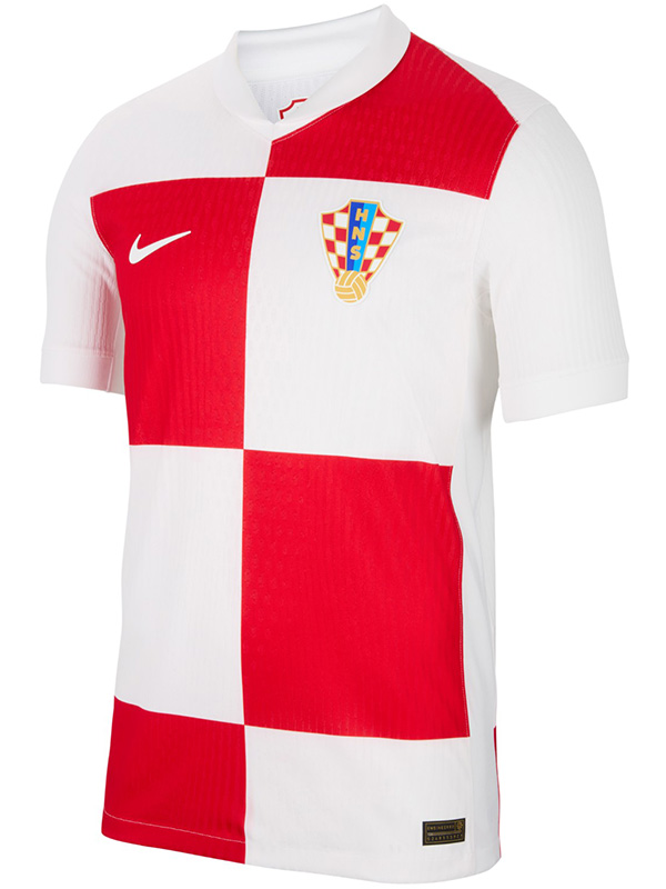 Croatia maillot domicile uniforme de football premier maillot de sport du kit de football homme 2024-2025